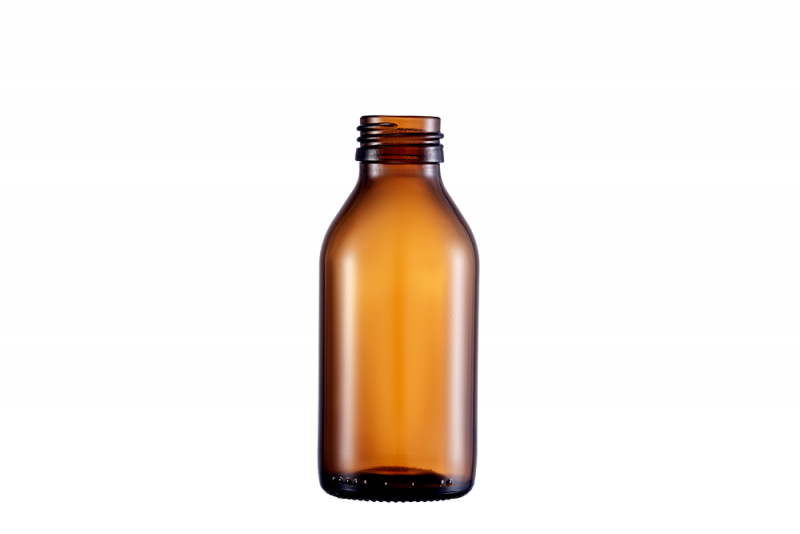 moulded glass bottle