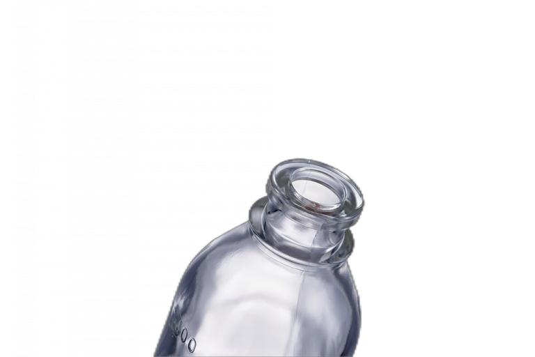 moulded glass bottle