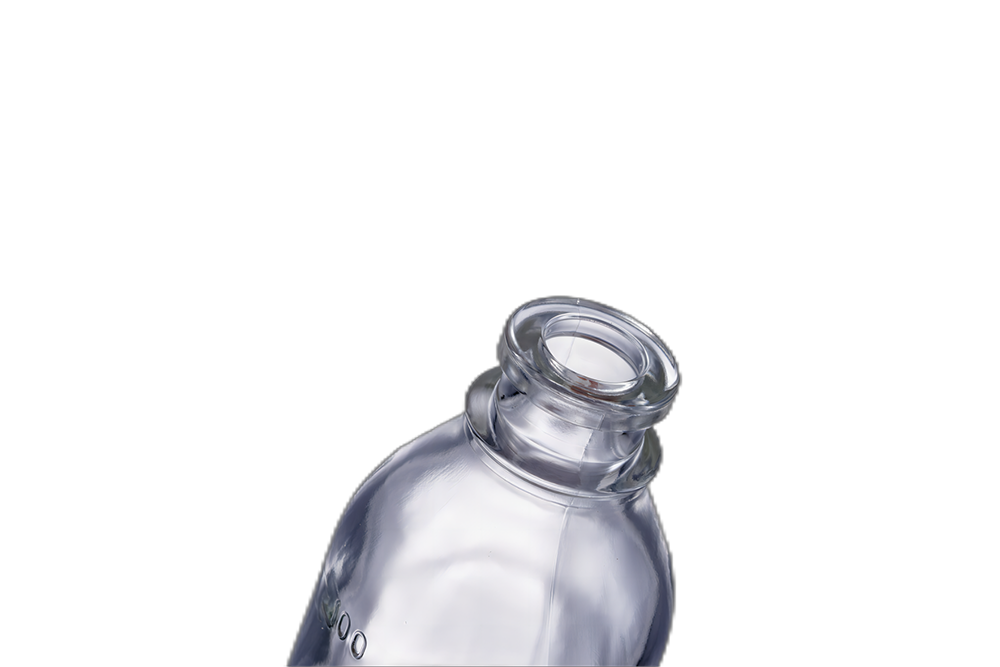 moulded glass bottle